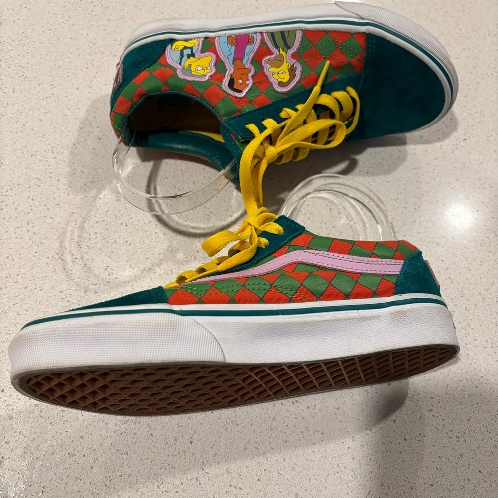 Old Skool Simpson Vans, Men’s size 5.5, Women’s size 7 - Picture 4 of 12